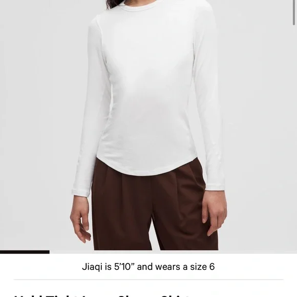 Lululemon hold tight long sleeve shirt - Picture 4 of 5